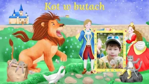 Kot w butach - wierszem (fotoaudiobajka)