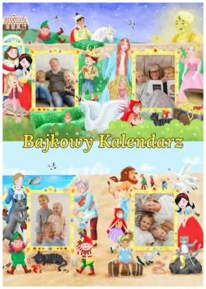 Bajkowy Kalendarz Pionowy
