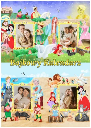 Bajkowy Kalendarz Pionowy