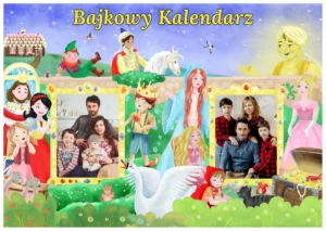 Bajkowy Kalendarz Poziomy